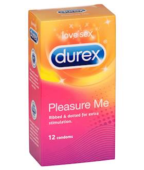 Durex Pleasure Me Condoms 12pk