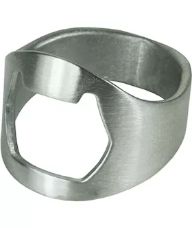 Beer bottle opener ring 22mm