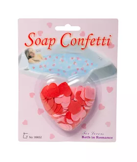 Heart Bath Soap Confetti