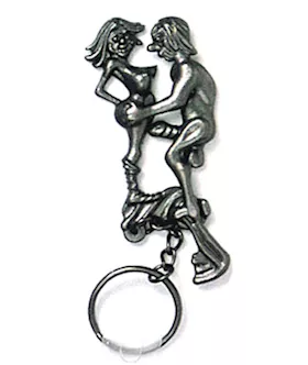 Sex Action Keyring