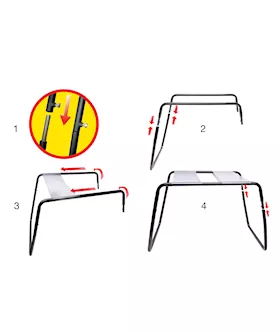 PIPEDREAM SEX STOOL