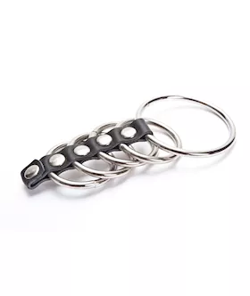 5 Rings Metal Cock Ring