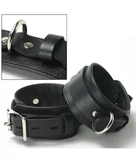 Strict Leather Deluxe Locking Ankle Cuffs