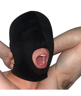 Premium Spandex Hood With Mouth Opening