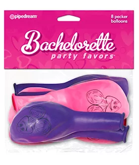 X-rated Pecker Balloons 8 Pieces