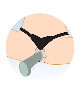 Glow In The Dark Beaded Panties