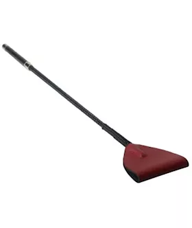 Red Leather Riding Crop