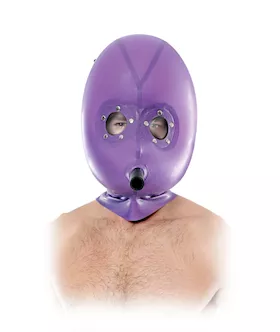Inflatable Latex Gas Mask
