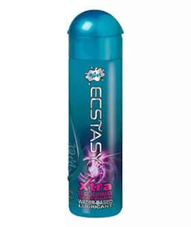Wet Ecstasy Xtra Cooling Sensation Water Based Lube 36 Oz