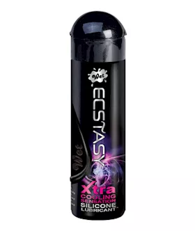 Wet Ecstasy Xtra Cooling Sensation Silicone Lube 89 Oz