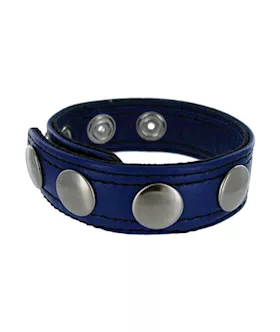 Strict Leather Blue Speed Snap Cock Ring
