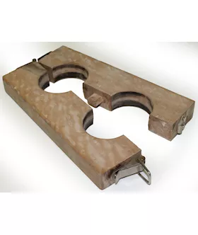 Wooden Wrist Restraint System