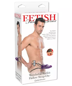Fetish Fantasy Series Wonderful Wabbit Hollow Strap-on