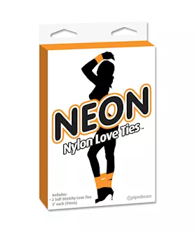 Neon Love Ties