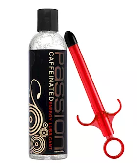 Caffeine Shot Energizing Lube With Lubricant Launcher
