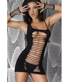 Exposed Black Chemise