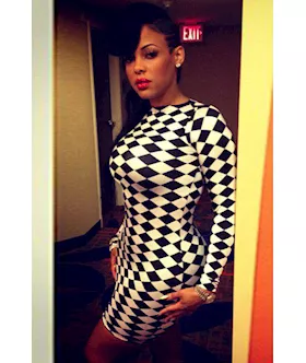Black&white Diamond Plaid Vintage Dress