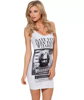 Black&white Sirius Mini Dress