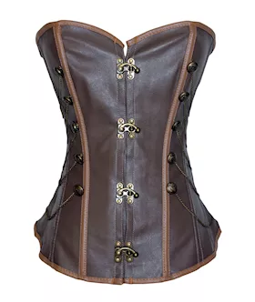 Brown Steam Punk Corset