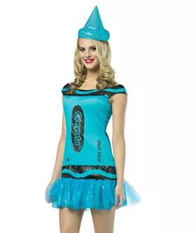 Crayola Glitz And Glitter Steel Blue Costume
