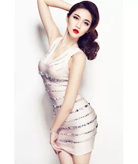 Crystals Embellished Light Pink Bandage Dress