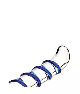 Just The Spot Glass Dildo