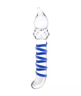 Just The Spot Glass Dildo