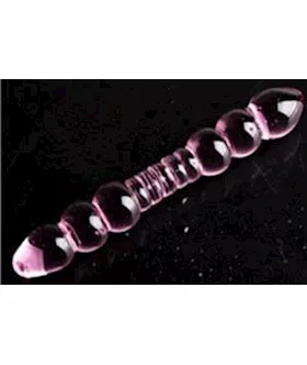 Tickled  Glass Dildo
