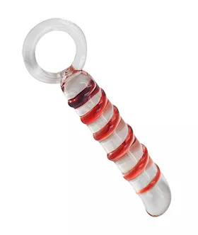 Slip & Slide Glass Dildo