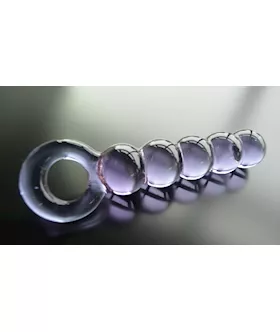 Just One Step At A Time Glass Anal Toy