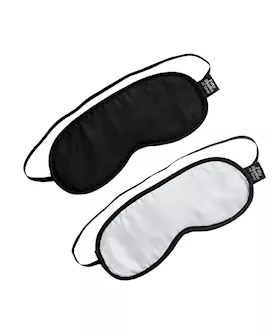 Fifty Shades Of Grey No Peeking Soft Twin Blindfold Set