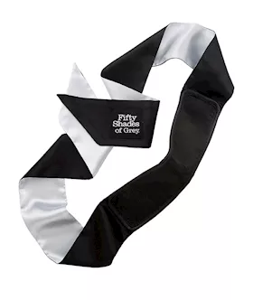 Fifty Shades Of Grey All Mine Satin Deluxe Blackout Blindfold