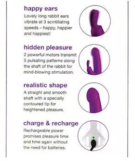 Happy Rabbit G-spot Rechargeable Rabbit Vibrator