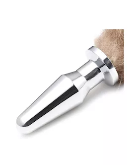 Foxy Animal Butt Plug With Tail