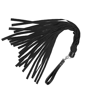 Black Suede Finger Flogger