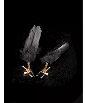 Fetish Fantasy Series Feather Nipple Clamps