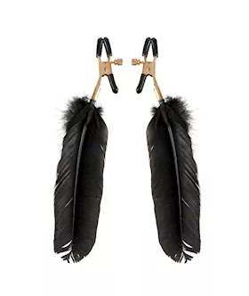 Fetish Fantasy Series Feather Nipple Clamps