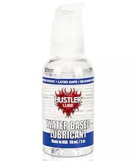 Hustler Water Based Lubricant 60ml