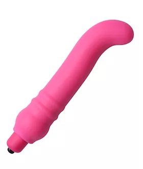 Pink Curve Silicone G-spot Vibe