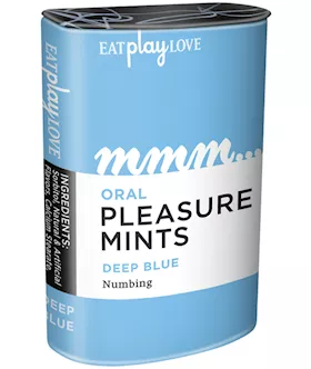 Oral Pleasure Mints Deep Blue Numbing