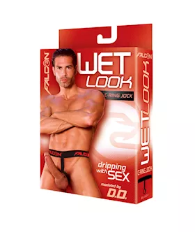 Wet Look C-ring Jock Large