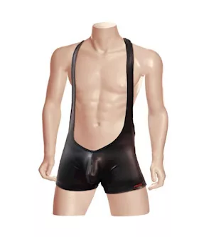 Wet Look Singlet Extra Large