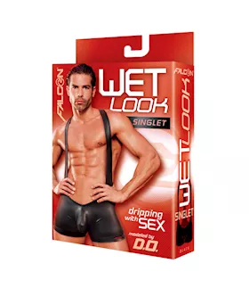 Wet Look Singlet Extra Large