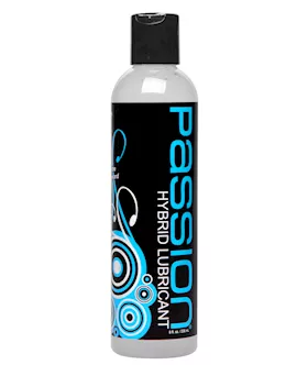 Passion Hybrid Water And Silicone Blend Lubricant- 8 Oz