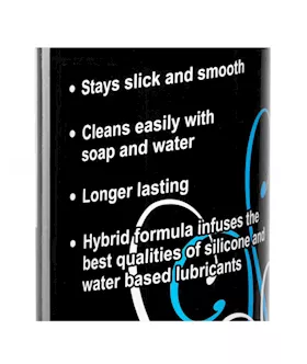 Passion Hybrid Water And Silicone Blend Lubricant- 8 Oz
