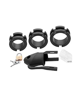 Sado Shadow Locking Silicone Chastity