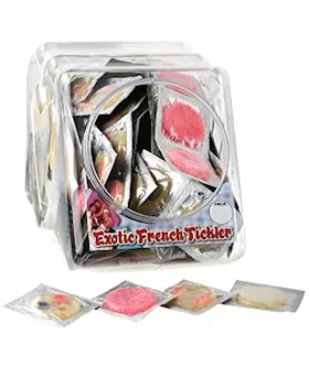 French Tickler Condom Single