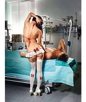Baci Emergency Room Lace Nurse Set M/l