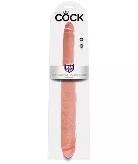 King Cock 16 Inch Tapered Double Dildo