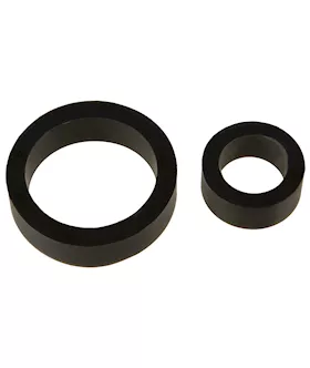 James Deen Signature Silicone Cock Ring Double Pack